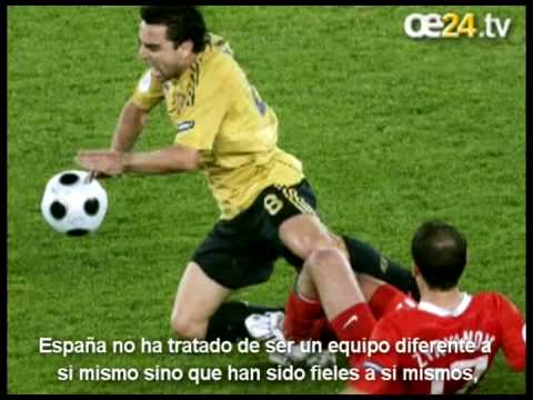 Xavi Hernández mejor jugador Euro 2008. Las razones del éxito de España