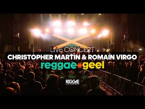 Christopher Martin & Romain Virgo Live @ Reggae Geel Festival Belgium Full Show
