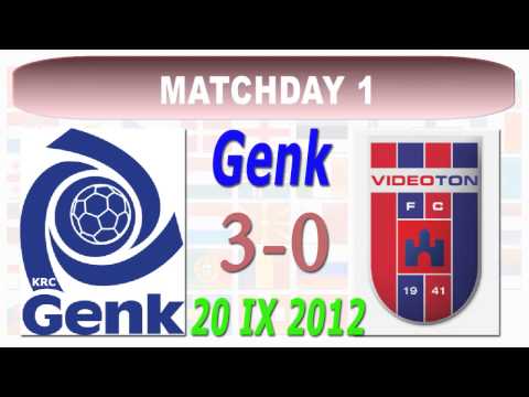 Genk in UEFA Europa League 2012-13: Sporting - Genk (8 Nov 2012)