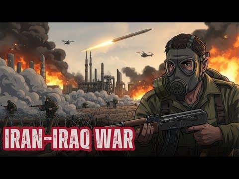 The Iran–Iraq War Explained: The Bloodiest Conflict of the Middle East (1980–1988)