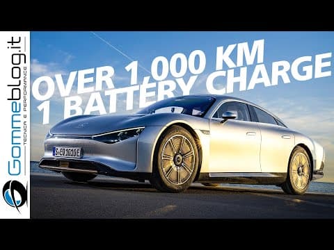 Vision EQXX - 1,000 km on a charge