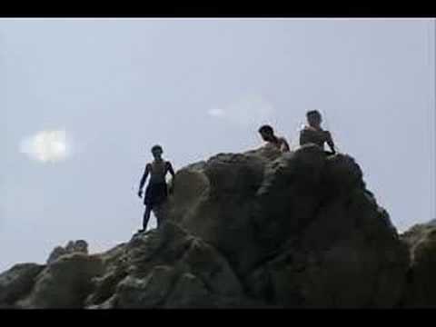 Golem (The Albanian Kid) NOT Jumping off the cliff