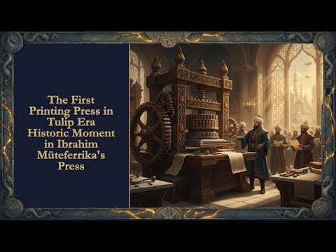 Ibrahim Muteferrika brings printing to the Ottoman Empire