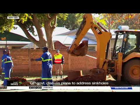 The Gauteng dolomite sinkholes