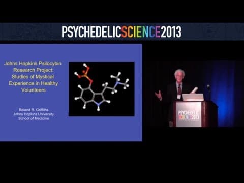 Johns Hopkins Psilocybin Research Project - Roland Griffiths