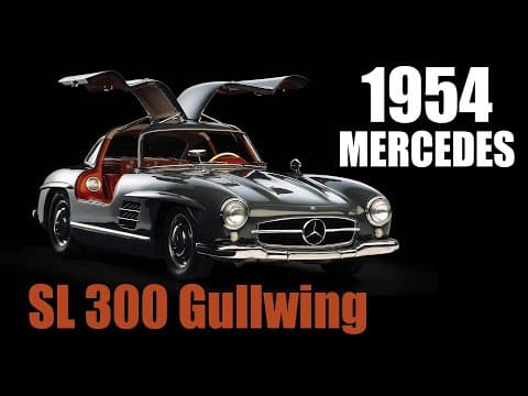 1954 Mercedes SL 300 Gullwing The Sports Car Icon