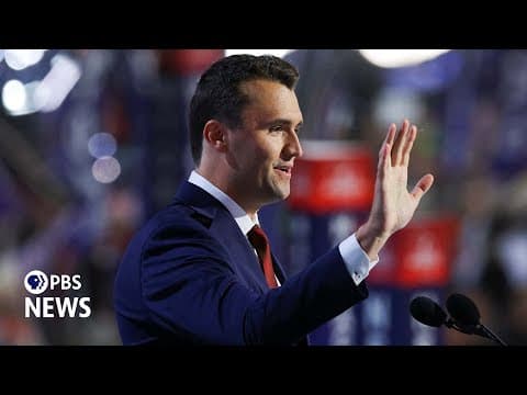 Charlie Kirk addresses the 2024 Republican National Convention