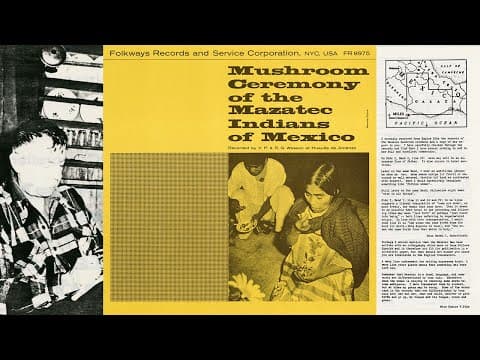 Maria Sabina - Mushroom Ceremony of the Mazatec Indians of Mexico (1957)