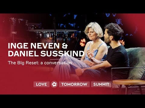 Inge Neven & Daniel Susskind: The big reset, a conversation (hosted by VITO)