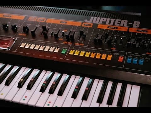 Iron Galaxy on the Roland Jupiter-8 | Red Bull Music Academy