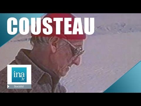 Le projet pour l'Antartique de Cousteau   Archive INA