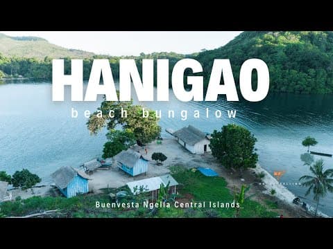 Aelancruise to Hanigao Beach Bungalow in Ngella Central Province Solomon Islands.