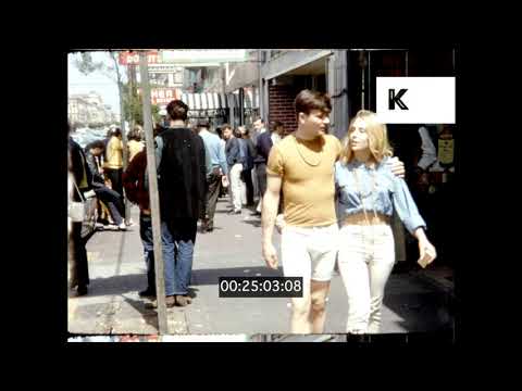 Late 1960s Haight-Ashbury Hippie Community, San Francisco (Kinolibrary)