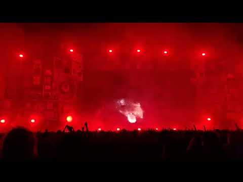 Richie Hawtin finishing set @ Monegros Desert Festival 2025