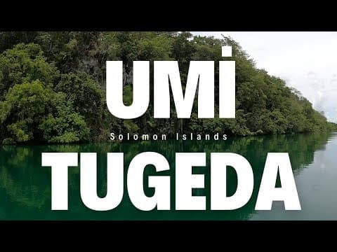 Solomon Islands Umi Tugeda | Marovo Lagoon Passage Montage