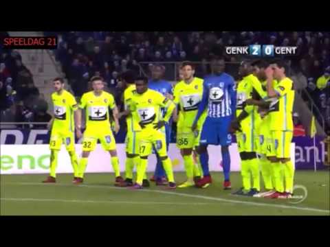 KRC Genk - KAA Gent Europa League samenvatting