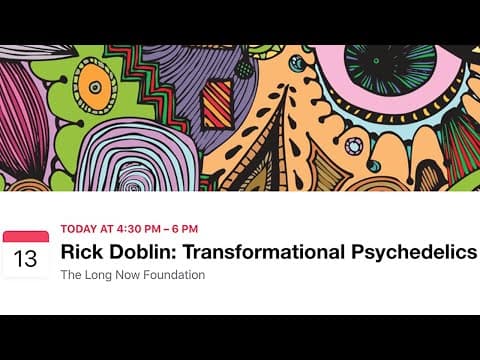 Rick Doblin: Transformational Psychedelics