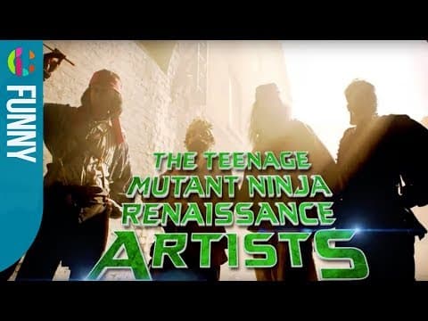 The Teenage Mutant Ninja Renaissance Artists - Horrible Histories