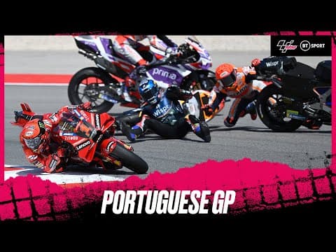 MotoGP Highlights: Portugal (2023) | Reckless Marc Márquez causes havoc in season opener