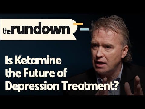 Is Ketamine Revolutionizing the Treatment of Depression? | TVO Today