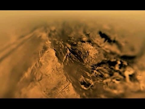 Huygens Lands on Titan