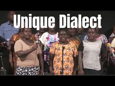 Vella Adventist Voices | Singing in Dialect at Emmanuel Praise & Give