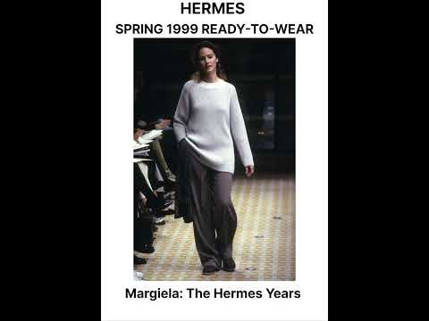 1999 마틴 마르지엘라 IN 에르메스 [HERMES] S/S 컬렉션