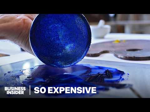 How the world's most expensive colour is made