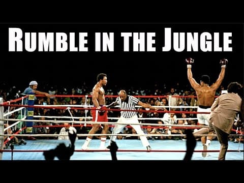 Rumble in the Jungle — Ali Beats Foreman