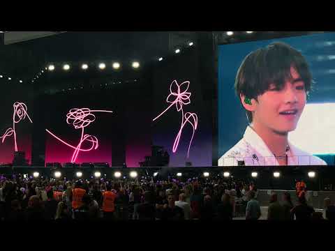 BTS Intro Speech [4K] Wembley Day 2 - BTS Live Concert
