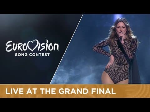 Armenia's Singer Unfurls the Karabakh Flag in the Green Room