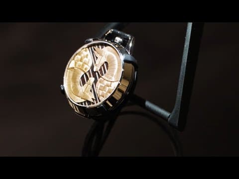 Hermès Horloger presents new high jewelry and métiers d'art timepieces