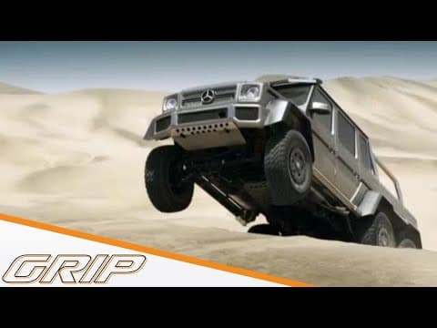 GRIP tests the G 63 AMG 6x6 in the Dubai desert
