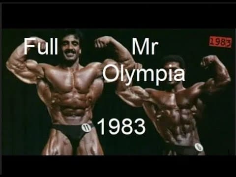 MR OLYMPIA 1983 Samir Bannout Mohamed Makkawy