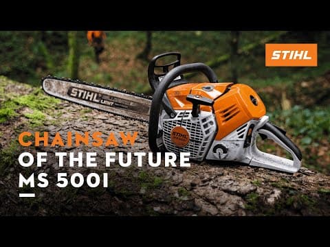 STIHL MS 500i | The first chainsaw of the future I That's why