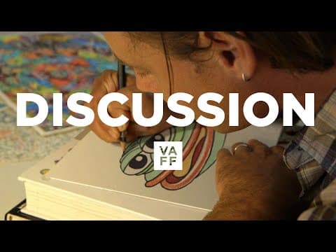 Virginia Film Festival discussion of Feels Good Man