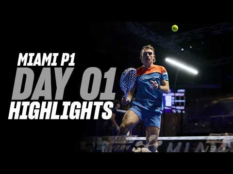 Miami Premier Padel P1: Day 1 - Men Highlight