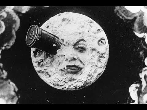 A Trip to the Moon (1902) - ORIGINAL B/W Movie by Georges Méliès (le voyage dans la lune)