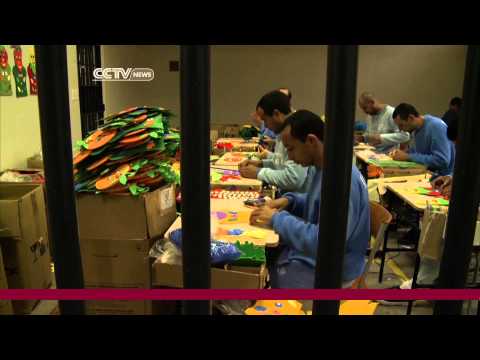 Reading off a prison sentence in Brazil