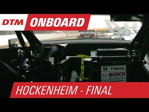 Pascal Wehrlein (Mercedes-AMG C 63 DTM) - Onboard (Race 1) - DTM Hockenheim - Final 2015
