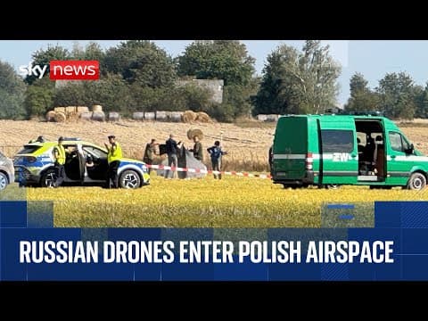 Russian Drones Over Poland