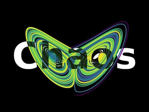 Colorful Chaos - A Lorenz Attractor Animation