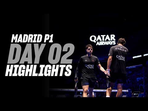 Madrid Premier Padel P1 : Day 2 – Men's Highlight