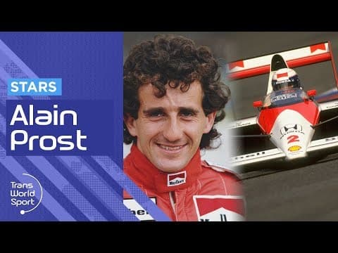 Formula One Champion Alain Prost on Trans World Sport