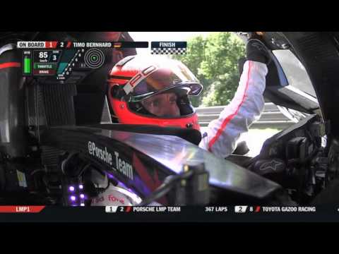 24h Le Mans 2017 | #2 - Timo Bernhard | Porsche 919 Hybrid | Final lap onboard