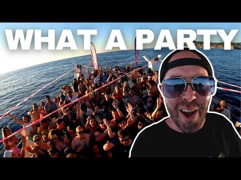 I WENT ON PUKKA UP IBIZA BOAT PARTY
