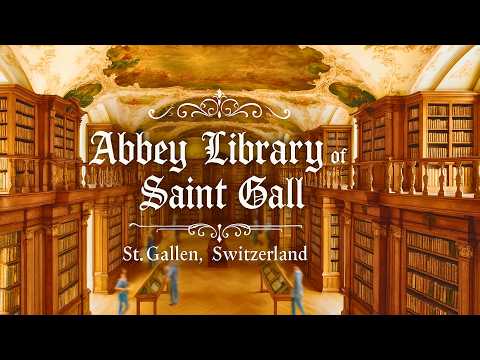 Inside the Abbey Library of Saint Gall