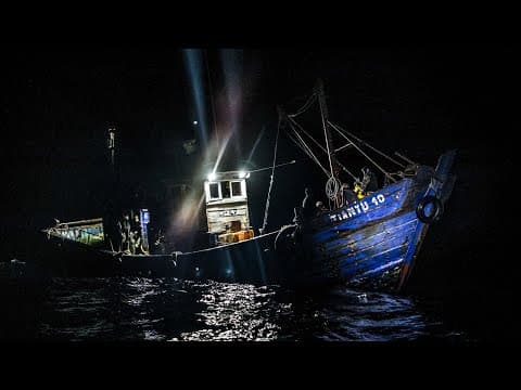 Poachers Caught in the Act in Waters off West Africa!