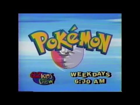 Pokémon — US syndication promos 1998–1999