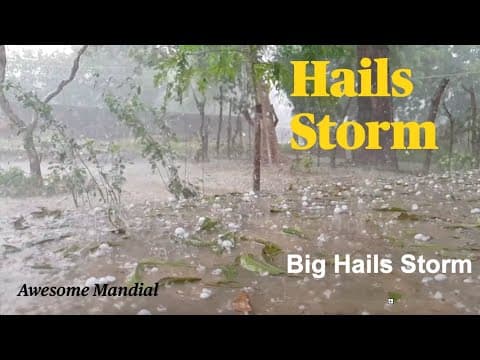 Giant hail - the deadliest on record
